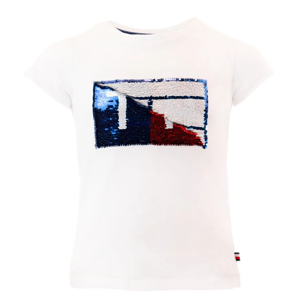 Tommy Hilfiger Girls' 85 Sequin T-Shirt