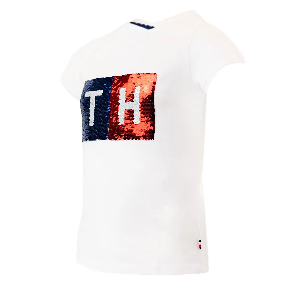 Tommy Hilfiger Girls' 85 Sequin T-Shirt