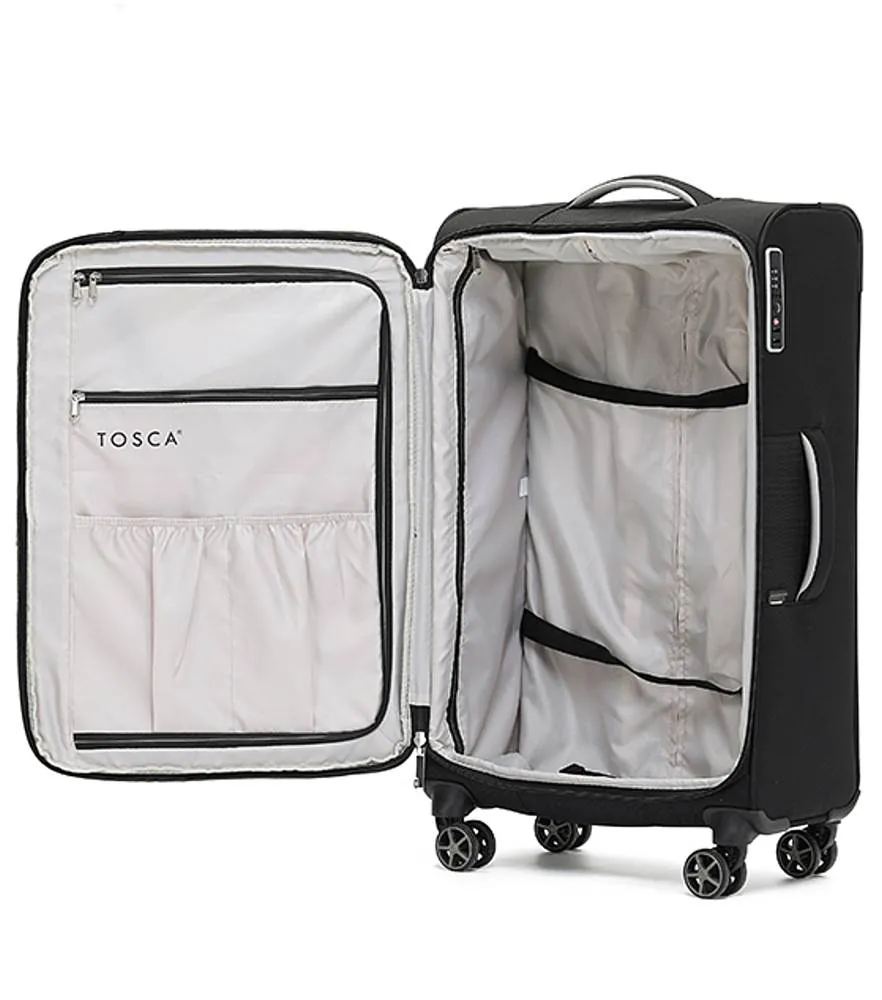 Tosca Vega 55 cm 4-Wheel Carry-on Spinner Luggage