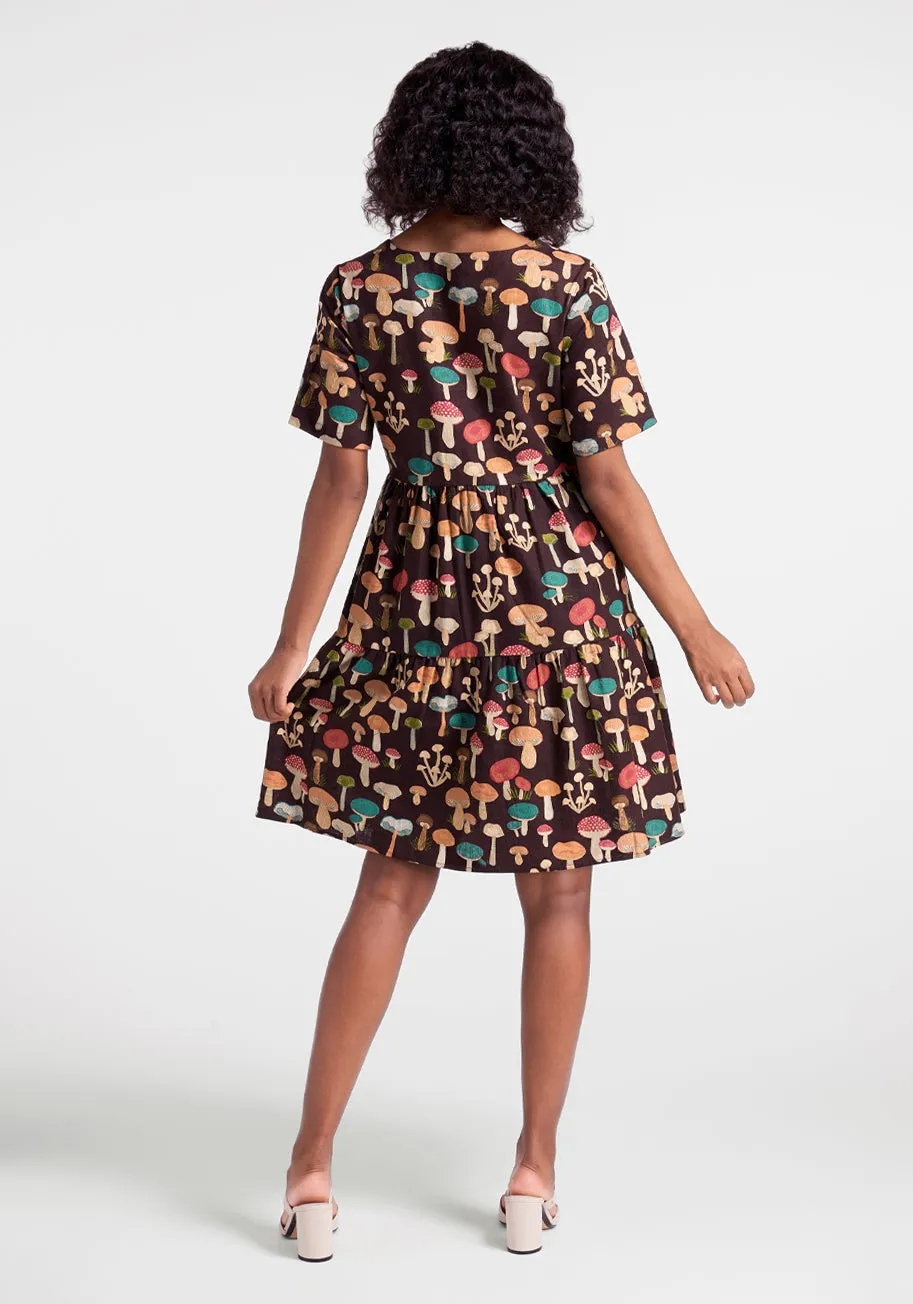 Touting Sprouts Smock Dress