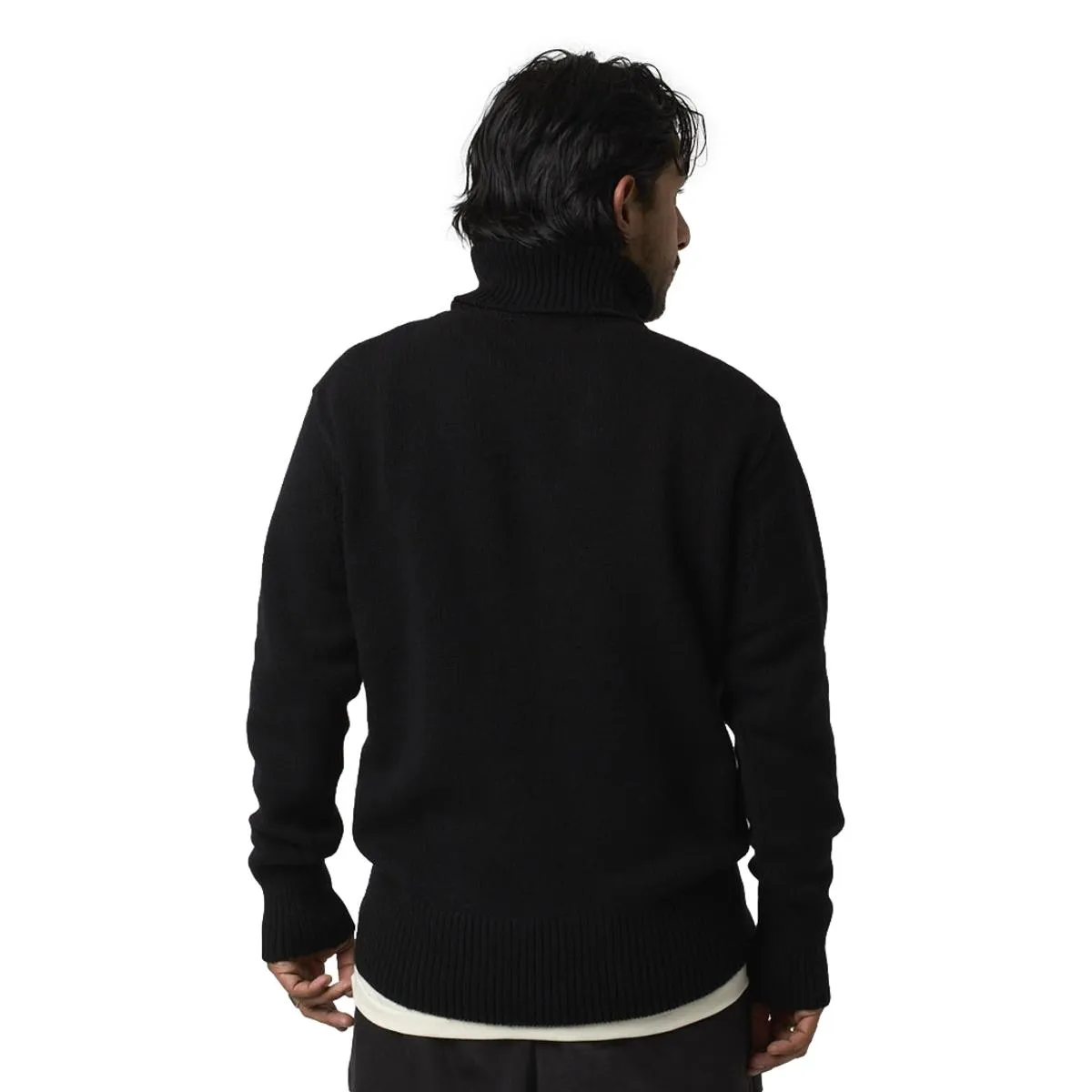 Turtleneck Sweater Deep Black