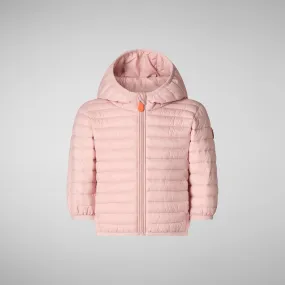 Unisex Nene kids' animal free puffer in blush pink