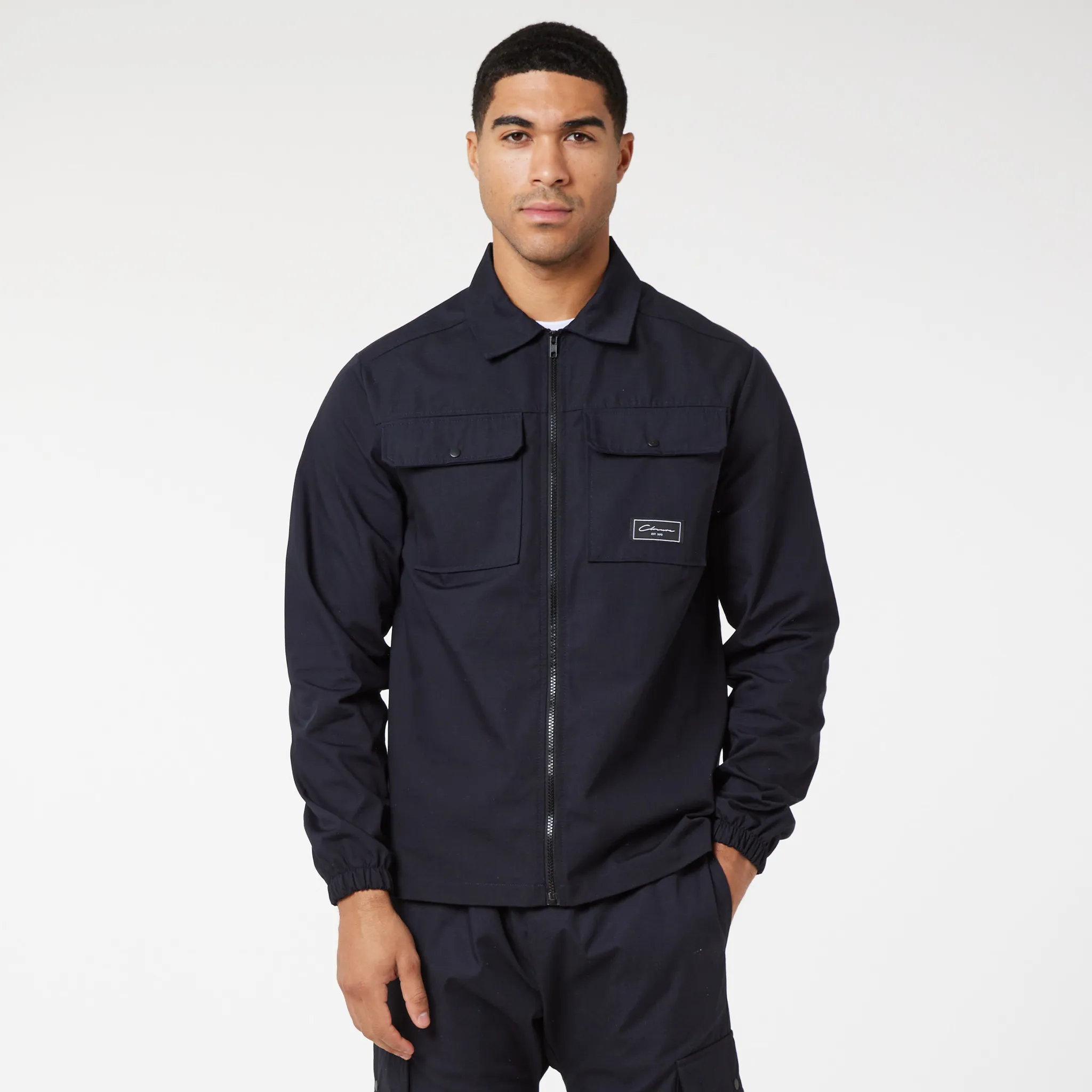 Utility Overshirt | Navy