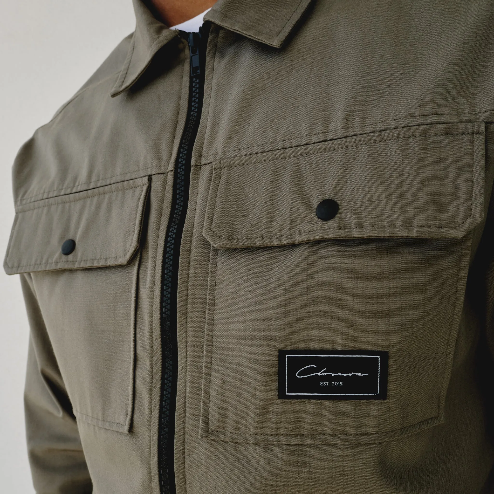 Utility Overshirt | Olive