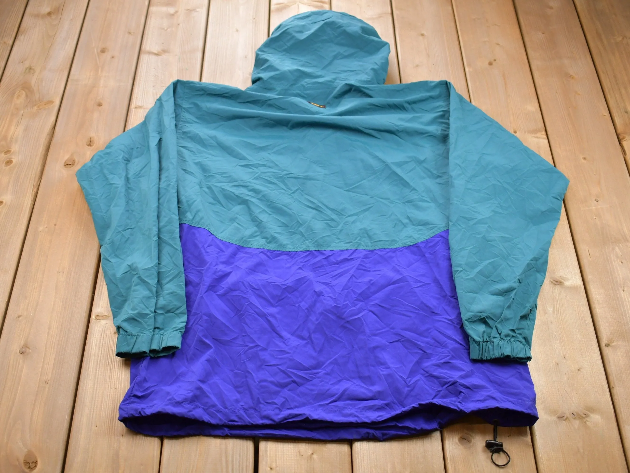 Vintage 1990s REI Windbreaker Half Zip Jacket