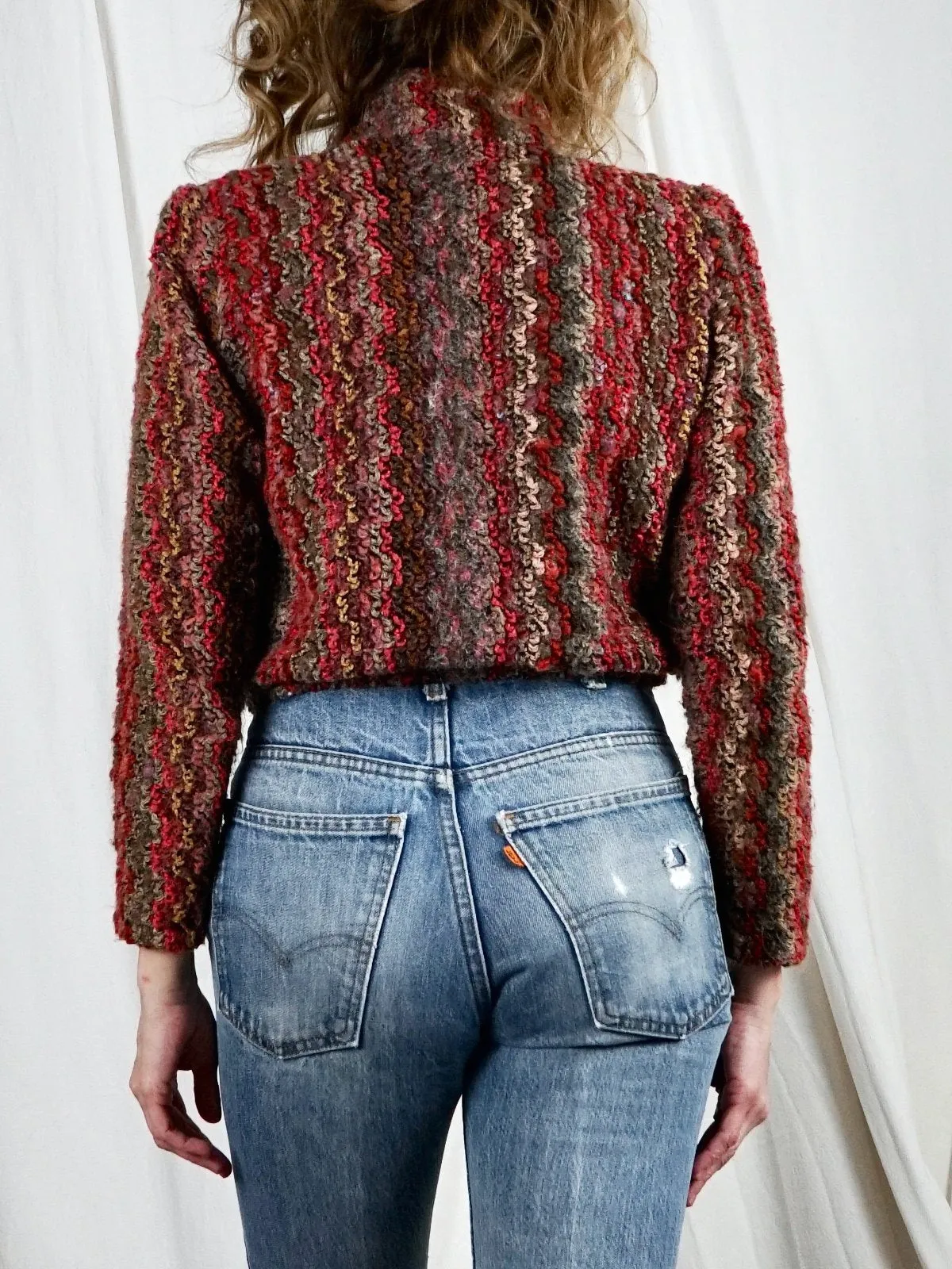 Vintage Desert Crop Sweater