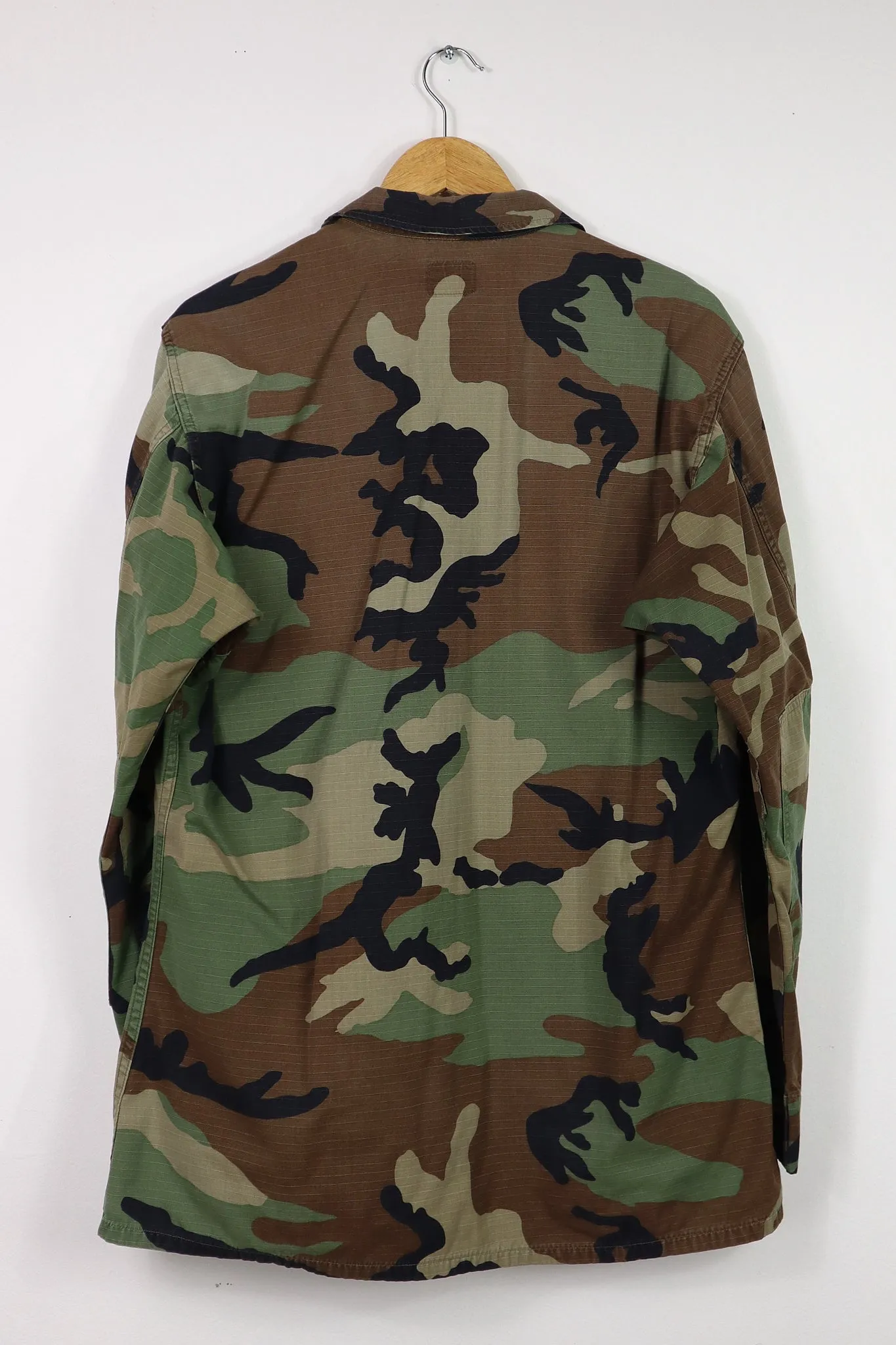 Vintage Woodland Camo Jacket #8