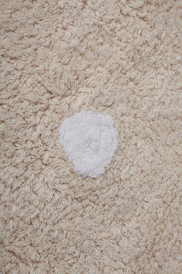 WASHABLE AREA RUG BISCUIT BEIGE