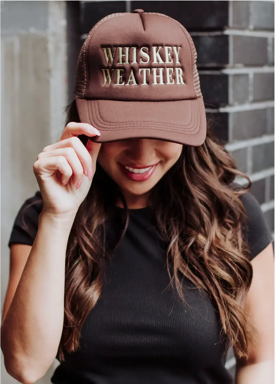 Whiskey Weather Trucker Hat