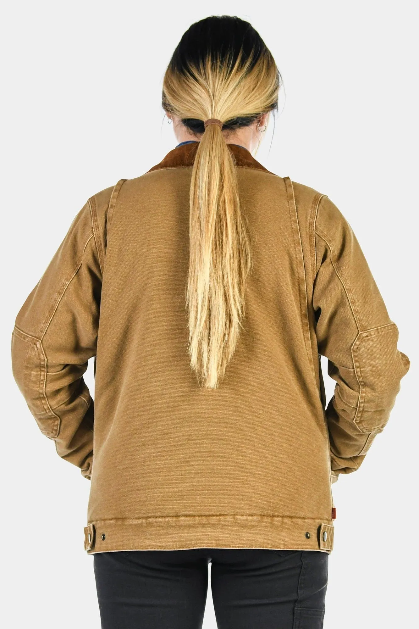 Women's Old School Trucker Canvas Work Jacket