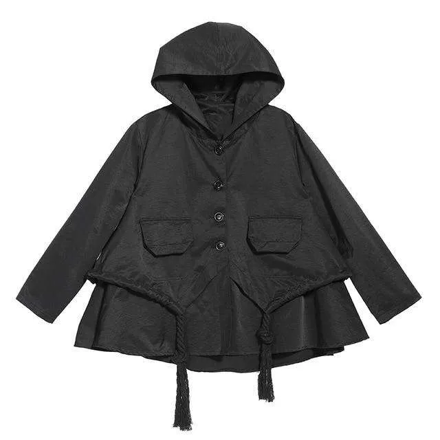 Womens Techwear Jacket With Hood