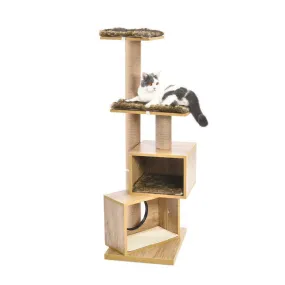 Wooden Condo Stacker Cat Tree House